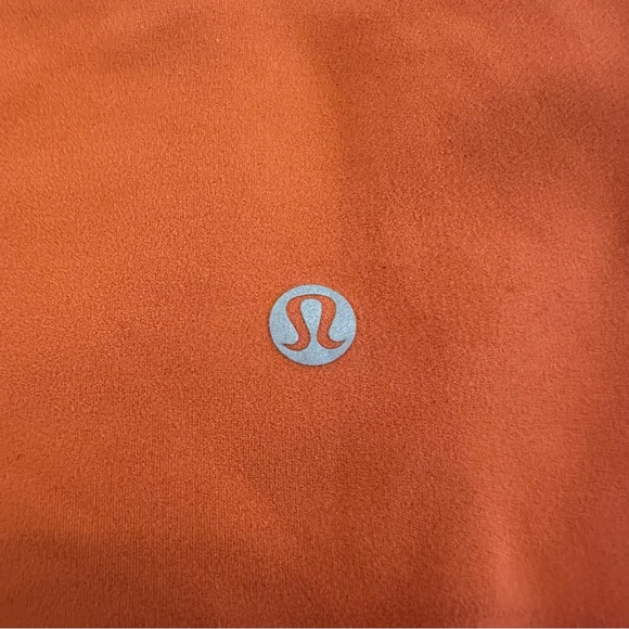 Orange Lululemon Align High-Rise Crop 23" Inseam - Size 2. - Picture 6 of 8